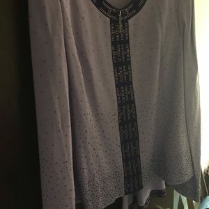 2 piece knit suit by Elite Champagne